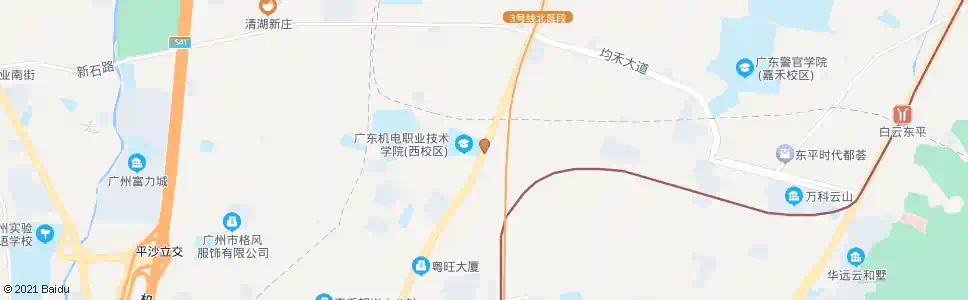 广州新科工业区_公交站地图_广州公交_妙搜公交查询2025