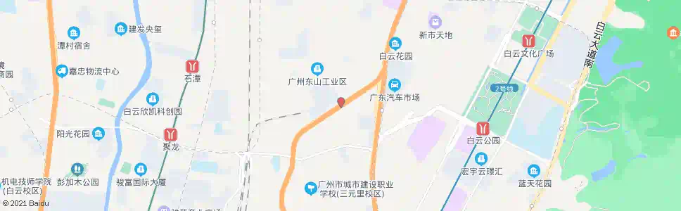 广州三元里大道北_公交站地图_广州公交_妙搜公交查询2025