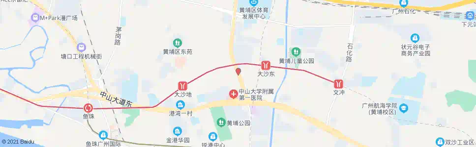 广州丰乐路_公交站地图_广州公交_妙搜公交查询2025