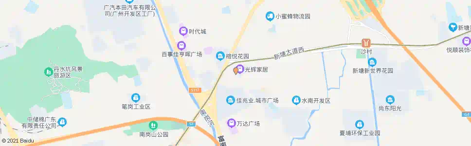 广州东兴市场(康南路)_公交站地图_广州公交_妙搜公交查询2025