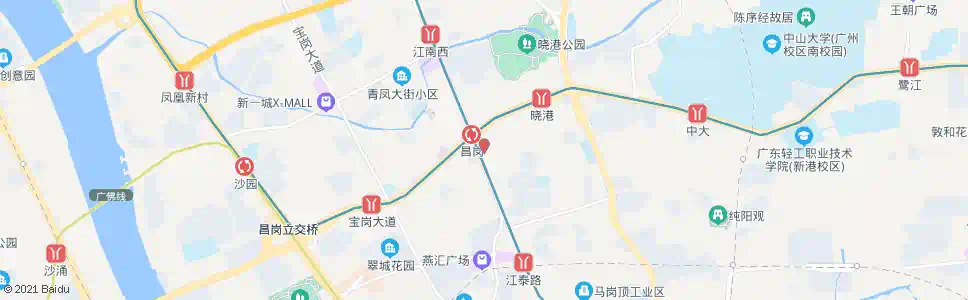 广州广医四院西门_公交站地图_广州公交_妙搜公交查询2025