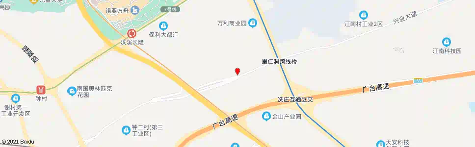 广州兴业大道西(诺德名都)_公交站地图_广州公交_妙搜公交查询2025