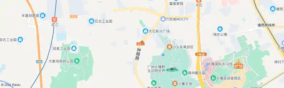 广州猛涌_公交站地图_广州公交_妙搜公交查询2025