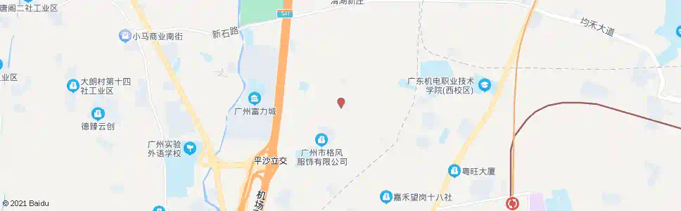 广州罗岗村_公交站地图_广州公交_妙搜公交查询2025