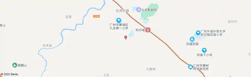 广州九佛二中北门_公交站地图_广州公交_妙搜公交查询2025