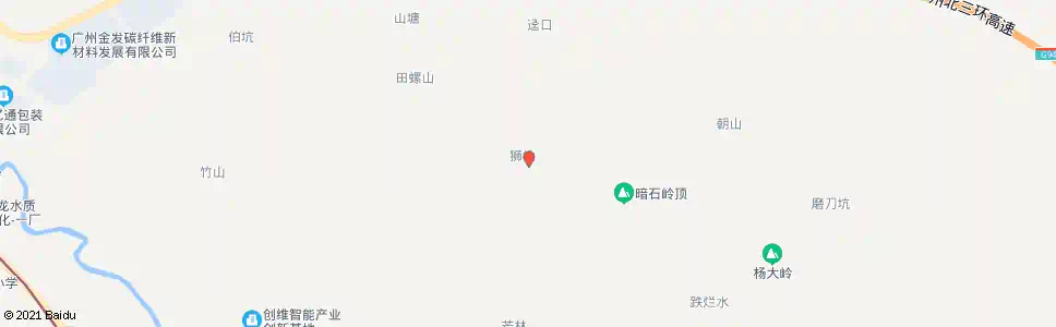 广州狮地村_公交站地图_广州公交_妙搜公交查询2025