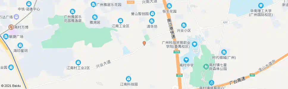 广州南村文化广场_公交站地图_广州公交_妙搜公交查询2025