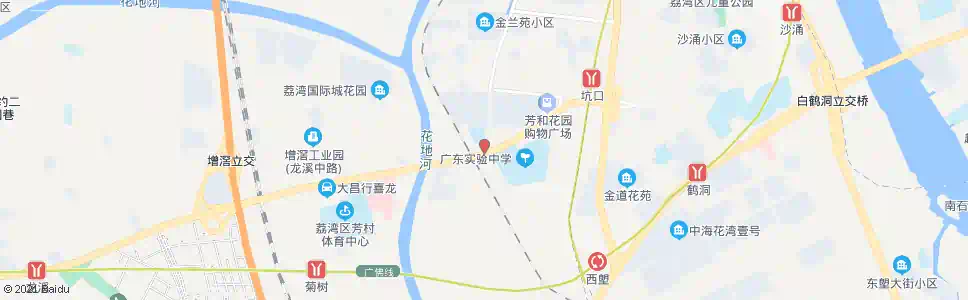 广州芳村花园_公交站地图_广州公交_妙搜公交查询2025