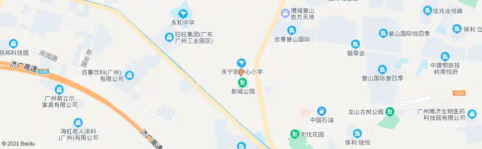 广州永和小学_公交站地图_广州公交_妙搜公交查询2025