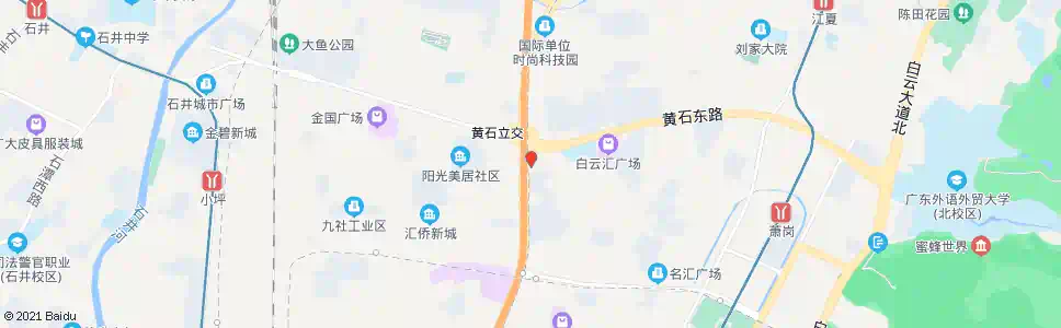 广州黄石路口_公交站地图_广州公交_妙搜公交查询2025