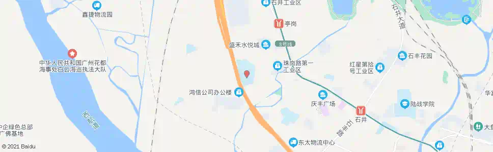 广州石井总站(广东科贸学院)_公交站地图_广州公交_妙搜公交查询2025