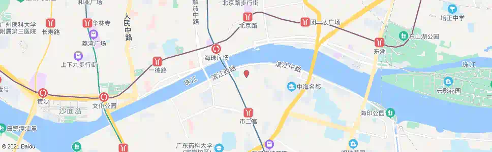 广州海珠桥脚_公交站地图_广州公交_妙搜公交查询2025