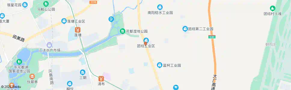 广州团结村_公交站地图_广州公交_妙搜公交查询2025