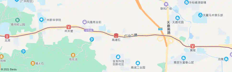 广州高塘石站_公交站地图_广州公交_妙搜公交查询2025