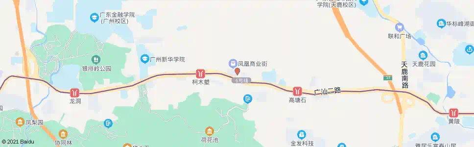 广州上涂屋西二街_公交站地图_广州公交_妙搜公交查询2025