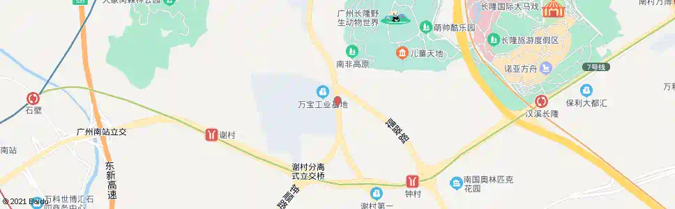 广州万宝工业基地_公交站地图_广州公交_妙搜公交查询2025