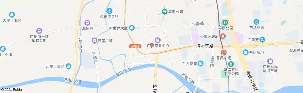 广州桥东小学_公交站地图_广州公交_妙搜公交查询2025