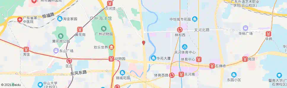 广州开创大道中_公交站地图_广州公交_妙搜公交查询2025