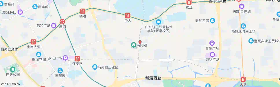 广州广州轻纺交易园(中大西门)_公交站地图_广州公交_妙搜公交查询2025