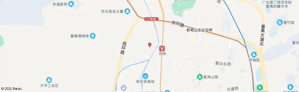 广州丹桂社区居委会_公交站地图_广州公交_妙搜公交查询2025