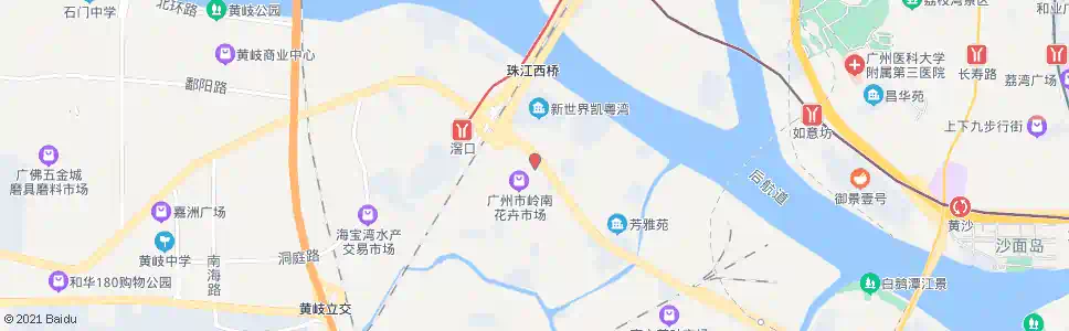 广州桥东小区_公交站地图_广州公交_妙搜公交查询2025