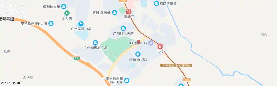 广州凤湖二路东_公交站地图_广州公交_妙搜公交查询2025