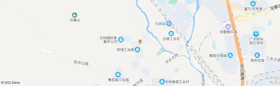 广州拥军路口_公交站地图_广州公交_妙搜公交查询2025