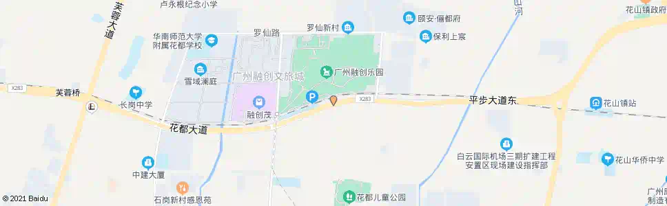 广州罗仙村_公交站地图_广州公交_妙搜公交查询2025