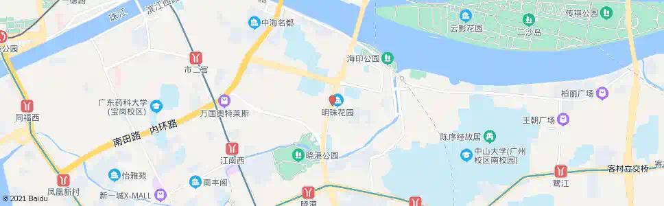广州海印桥南总站_公交站地图_广州公交_妙搜公交查询2025