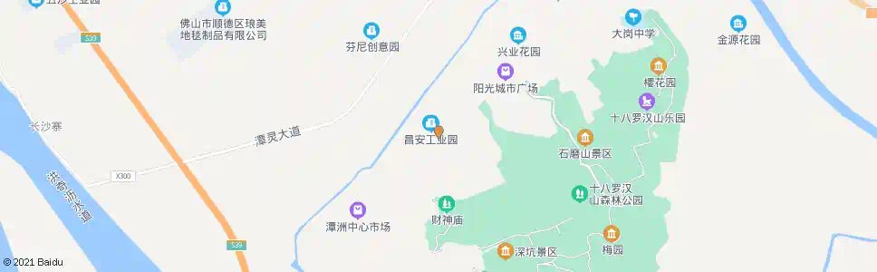 广州岭东村_公交站地图_广州公交_妙搜公交查询2025