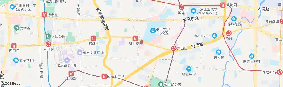 广州省人民医院_公交站地图_广州公交_妙搜公交查询2025