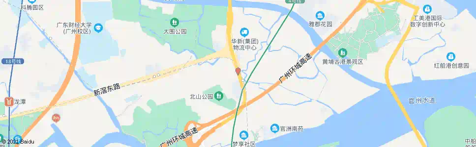 广州北山总站_公交站地图_广州公交_妙搜公交查询2025