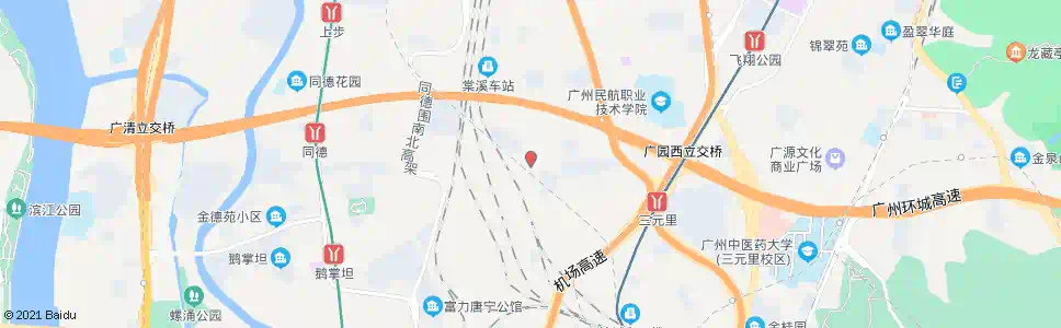 广州前进北街口_公交站地图_广州公交_妙搜公交查询2025