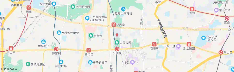 广州佛平路口_公交站地图_广州公交_妙搜公交查询2025
