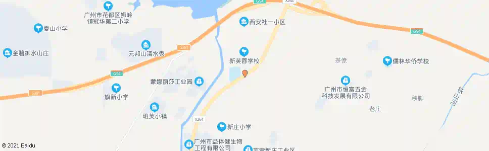 广州经济贸易职业学校_公交站地图_广州公交_妙搜公交查询2025