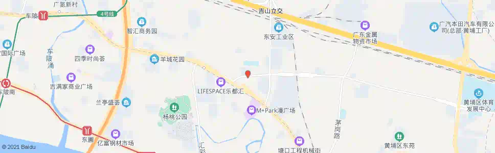 广州护林路(珠村)_公交站地图_广州公交_妙搜公交查询2025