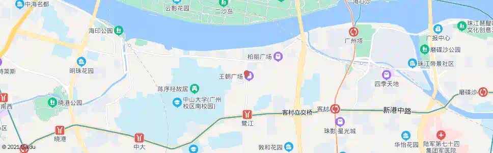 广州中信乐涛苑_公交站地图_广州公交_妙搜公交查询2025