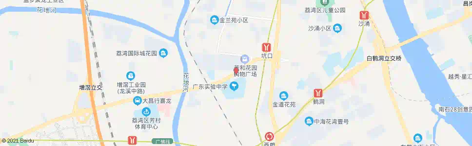 广州龙溪大道东(教师新村)_公交站地图_广州公交_妙搜公交查询2025