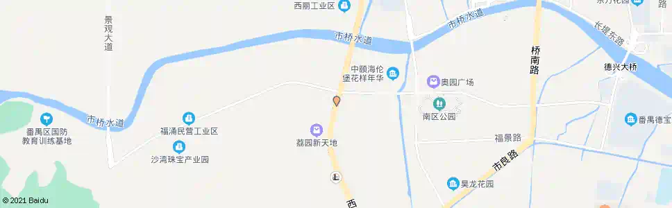 广州龙岐路口(西环路)_公交站地图_广州公交_妙搜公交查询2025