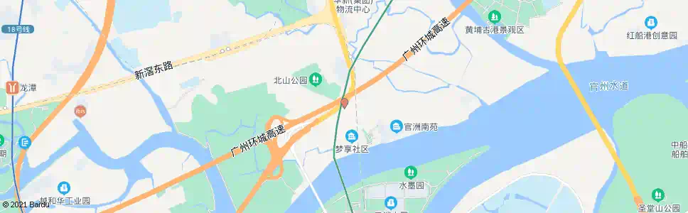 广州仑头村委会_公交站地图_广州公交_妙搜公交查询2025