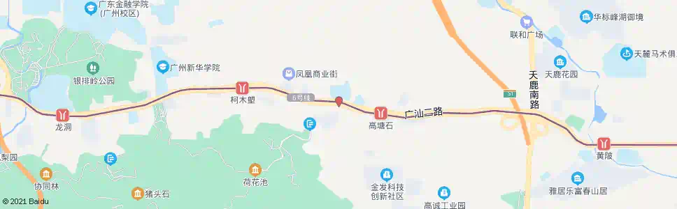 广州省电校_公交站地图_广州公交_妙搜公交查询2025