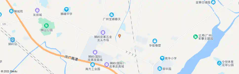 广州合成五街_公交站地图_广州公交_妙搜公交查询2025