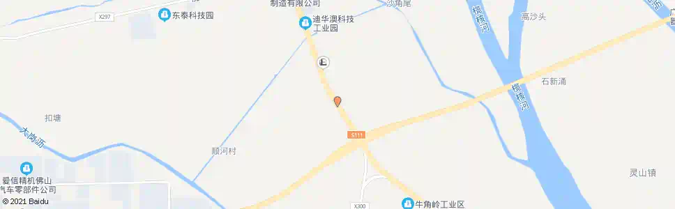 广州灵山二中_公交站地图_广州公交_妙搜公交查询2025