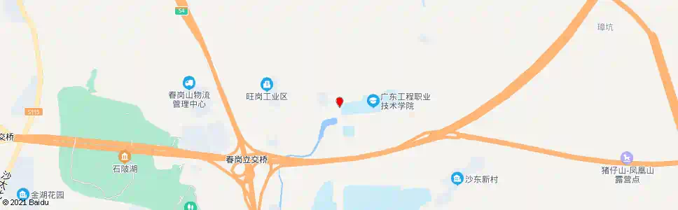 广州渔沙坦_公交站地图_广州公交_妙搜公交查询2025