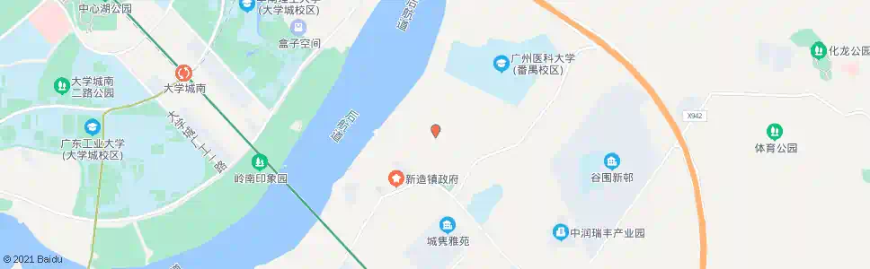 广州秀发村_公交站地图_广州公交_妙搜公交查询2025