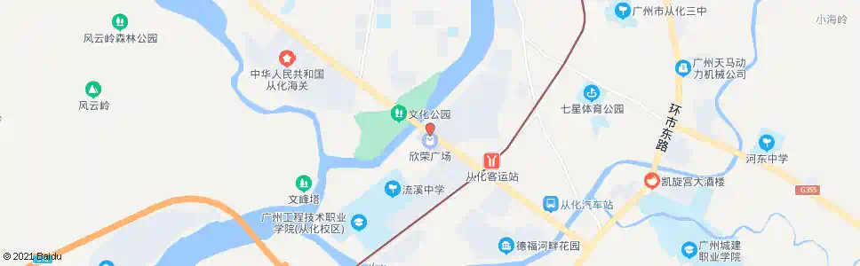 广州流溪河大桥_公交站地图_广州公交_妙搜公交查询2025