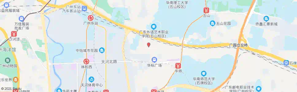 广州穗园小区_公交站地图_广州公交_妙搜公交查询2025