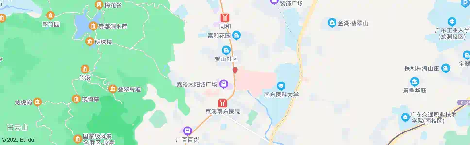 广州南方医院(总站)_公交站地图_广州公交_妙搜公交查询2025