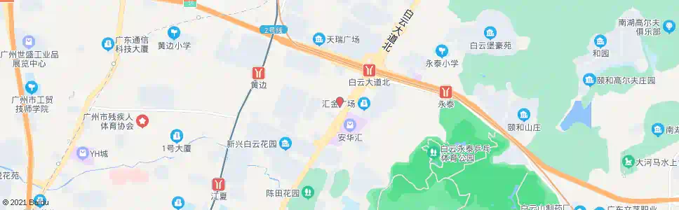 广州黄边北路口_公交站地图_广州公交_妙搜公交查询2025