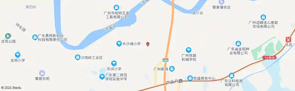 广州长沙浦村_公交站地图_广州公交_妙搜公交查询2025